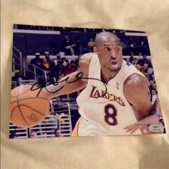 Other - Kobe Bryant autographed 8x10 photo